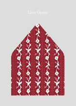 Load image into Gallery viewer, Flower Pattern Christmas Card