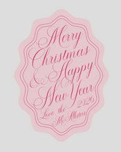 Load image into Gallery viewer, Wavy Christmas Card