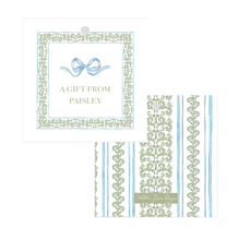 Load image into Gallery viewer, A Gift From - Green and Blue Pattern