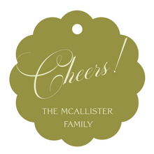 Load image into Gallery viewer, Cheers! Scallop Gift Tag

